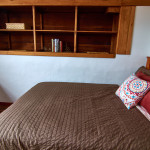 Morgan Suite nook and shelves in bedroom