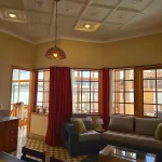 Morgan Suite kitchen with modern amenities in a historic property