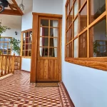 Entrance to Morgan Suite furnished apartment in historic Cuenca property
