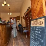 Entrance to Nucallacta furnished apartment in historic Cuenca property