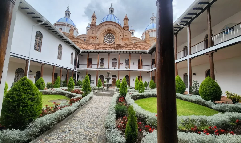 The New Cathedral from Seminario San Luis